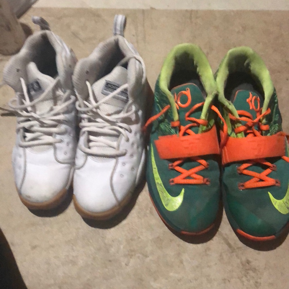 Selling Jordan’s and KDs both kids size 7